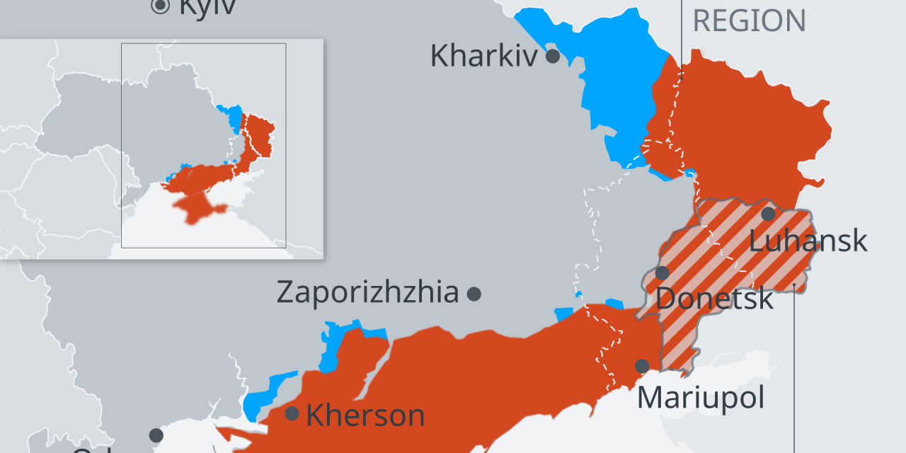 Război în Ucraina: Anexări, dar în frontiere… variabile!