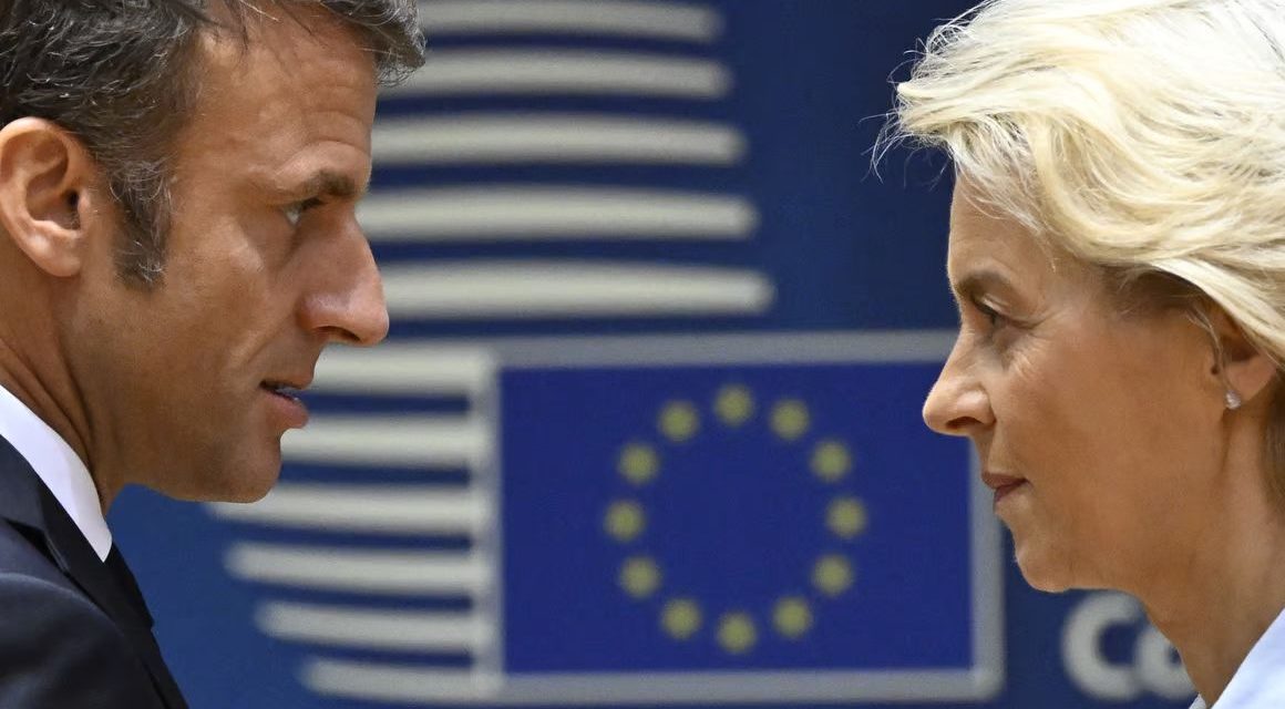 UE: O confruntare subtilă: Macron – Von der Leyen!