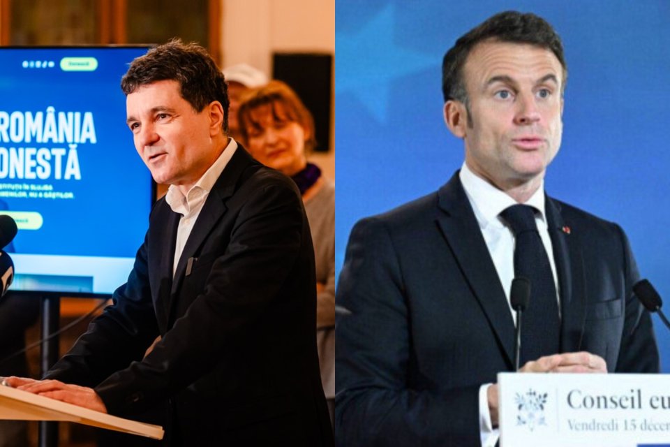 Nicuşor Dan, precum… Emmanuel Macron!