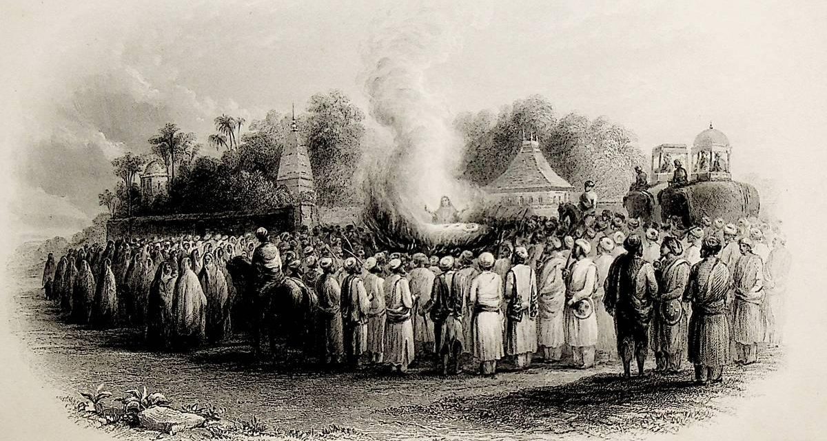 Resuscitarea ritualului ”sati”, sau atunci când sinuciderea este înveșmântată în straie romantice