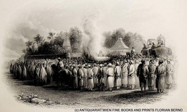 Resuscitarea ritualului ”sati”, sau atunci când sinuciderea este înveșmântată în straie romantice