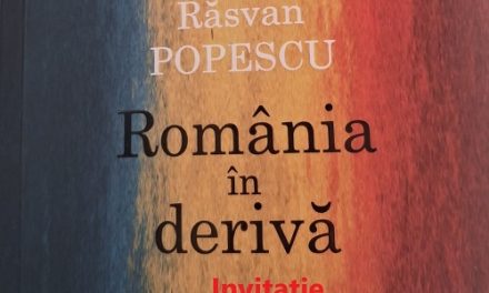 Invitație lansare carte România în derivă a domnului Răsvan Popescu