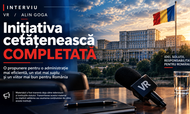 România poate funcționa altfel. Cine are curajul să schimbe sistemul?  Interviu cu Alin Goga despre „Inițiativa cetățenească”