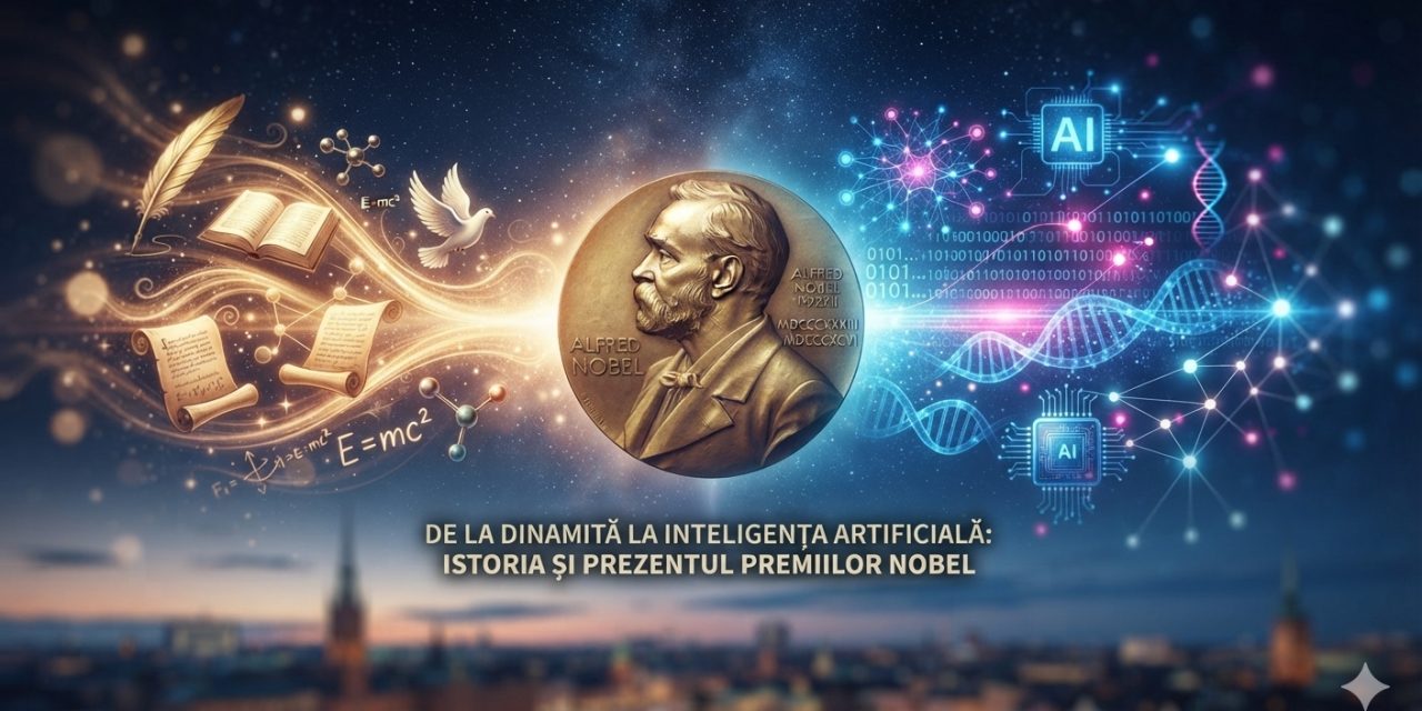 De la Dinamită la Inteligență Artificială: Povestea și Prezentul Premiilor Nobel