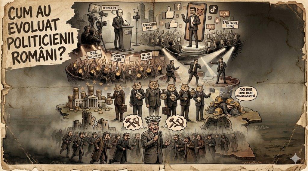 Metamorfoza Puterii: Cum s-a transformat politicianul român în ultimii 35 de ani