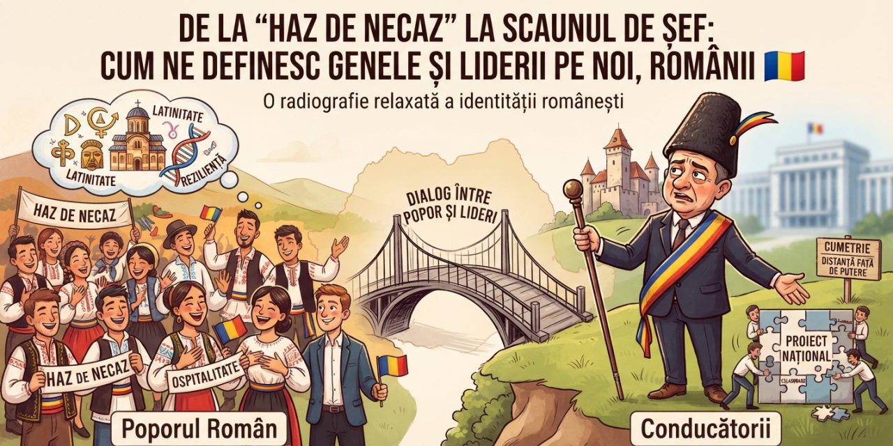 De la „Haz de Necaz” la Scaunul de Șef: Cum Ne Definesc Genele și Liderii pe Noi, Românii
